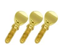 MUSISALY Tornillos para Cuello de Saxofón Dorados de Metal, Paquete de 3 Piezas Alta Eficiencia y Acabado de Fina Elaboración para Accesorios de Instrumentos Musicales