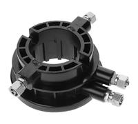 MUSISALY Válvula de Distribución de Aire Rápida para Desmontador de Neumáticos Acoplamiento Rotativo Negro Herramienta para Cambiar Neumáticos de Automóviles Kit de Reparación y Control