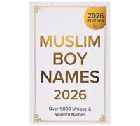 Muslim Baby Names Book: Over 1,00 Muslim Boy Names | In Order of Popularity and Alphabetical | Latest Data | Perfect Gift