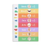 Muslim Children Ablution Sequence Poster