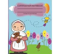 Muslim Composition Notebook Featuring Cute Hijab Girl Exploring The World!: 120 Pages/Wide Ruled/7.5" X 9.25"