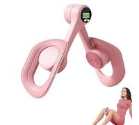 Muslo Master, dispositivo de ejercicio para suelo pélvico con contador de pantalla, antideslizante y rotación de 360 °, entrenador de muslos y pelvis, Mireva Fit pelvis y muslos entrenador para