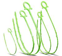 MUSMU Compatible con drenaje de pelo de serpiente con 5 paquetes de herramienta de limpieza para eliminar obstrucciones de drenaje (verde)
