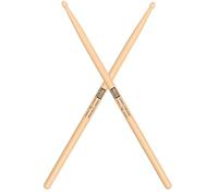 MUSO Baquetas de alta calidad, duraderas, de madera de nogal americano de alta calidad con mango de goma antideslizante, ideal para bateristas de todos los niveles, perfecto para batería, percusión y