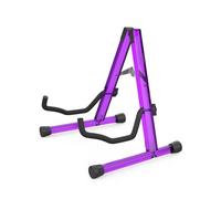 MUSO Soporte acrílico para guitarra, soporte profesional para instrumentos, plegable, fácil de montar y portátil, para guitarras versátiles, bajo, ukelele, banjo, violonchelo, violín y mandolina