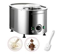 Musso Mini Lussino 4080 Gourmet Máquina de Helados Casera - Dos Sabores y Espátula de Silicona | Heladora Italiana para Casa | Heladera para Hacer Helado, Gelato, Granizado | Robusta y Fácil de Usar