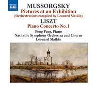 Mussorgsky Modest Pe - Moussorgski : Tableaux D'Une Exposition - Liszt : Concerto Pour Piano N°1