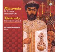 Mussorgsky y Tchaikovsky – Cuadros de una exposición; Las estaciones Op. 37b – Edel