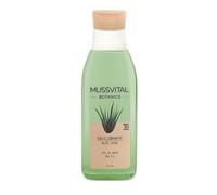 Mussvital Botanics Gel de Baño Aloe Vera 750 ml Higiene Diaria | Fórmula 93% natural con pH 5,5 y textura geloide para limpieza corporal delicada y confortable.