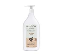 Mussvital Botanics Gel de Baño Piel Sensible 750 ml Higiene Diaria | Fórmula 82% natural con pH 5,5 y alantoína para limpieza corporal respetuosa.