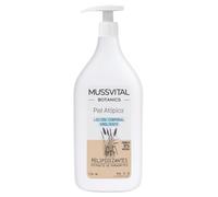 Mussvital Botanics Loción Corporal Piel Atópica 750 ml Hidratante | Emoliente 91% natural con pH 5,5, glicerina, xilitol, lactitol y karité para suavidad y confort.