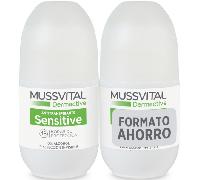 Mussvital Dermactive Desodorante Sensitive Aloe Vera 2x75 ml