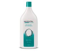 Mussvital Dermactive Gel de Baño Dermatológico, 1000 ml, Fórmula con pH 5.5 Específica Para La Higiene Diaria de la Piel Delicada