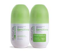 MUSSVITAL Desodorante Dermactive Sensitive, Pack 2 Uds. x 75ml. Roll-on