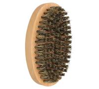 Mustache Brush, Face Hair Brush, Wooden Handle Soft Bristles Compact Portable Portable Lightweight Comfortable, Grooming Tool for Men Beard Care, 4.4 * 1.4 * 2.36Inches