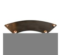 Mustache Guard, Stainless Steel Moustache Protector, 10x5x1cm/3.94x1.97x0.39 inches Facial Hair Shield for Clean Drinking, Anti-Stain Design for Beer, Coffee, Wine Glasses