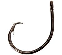 Mustad Demon Circle, in Line - Círculo (níquel Negro, tamaño 1-50 Unidades)