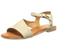 Mustang 1388-801, Sandalias Planas Mujer, Ivory, 37 EU