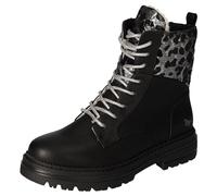 MUSTANG 1404-605, Botín con Cordones Mujer, Negro, 38 EU