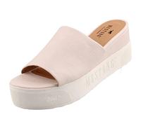 MUSTANG 1459-701, Mules Mujer, Ivory, 40 EU