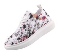 MUSTANG 1468-301, Zapatillas Mujer, Rojo y Blanco, 36 EU