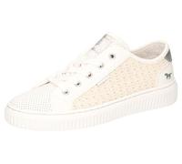 Mustang 1516-302, Zapatos con Cordones Mujer, Blanco, 41 EU