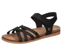 MUSTANG 1518-804, Sandalia Mujer, Negro, 36 EU