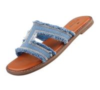 MUSTANG 1519-704, Pantuflas Mujer, Azul Vaquero, 40 EU