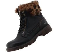 Mustang 15m0022005, Botas Cortas al Tobillo Mujer, Negro, 37 EU