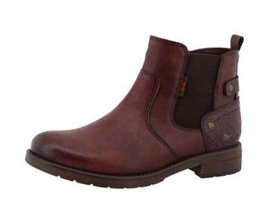 Mustang 15m0052002, Botas Cortas al Tobillo Mujer, Burdeos, 39 EU