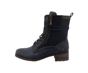 Mustang 15m0062001, Botas Cortas al Tobillo Mujer, Azul Navy, 36 EU