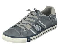 Mustang 4072-308 Hombre Zapatillas sin Cordones, Azul (Sky 875), 44 EU