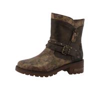 Mustang Botín Para Dama Con Hebillas Decorativas Y Tachuelas