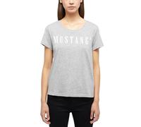 MUSTANG Camiseta Alma para Mujer, Mid Grey Mélange 4140, L