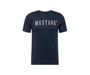 MUSTANG Camiseta 'Austin' beige claro / marino XL EUR