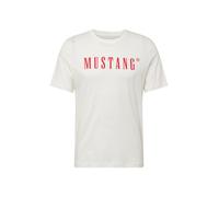 MUSTANG Camiseta 'Austin' rojo / offwhite XL rojo / offwhite