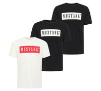 MUSTANG Camiseta azul / rojo / negro / blanco S azul / rojo / negro / blanco