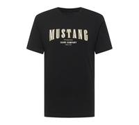 MUSTANG Camiseta Estilo Austin para Hombre, Negro 4142, S