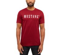 Mustang Camiseta Hombre Austin - Regular Fit S-3XL Blanco Negro Gün Beige Rojo