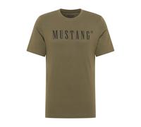 MUSTANG Camiseta Hombre Mustang Austin Logo Grande Bio Algodón Single Jersey