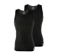 Mustang Camiseta Interior Hombre,Paquete de Ventaja,Tirantes,Acanalado Doble ,