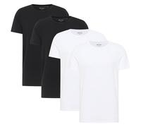 MUSTANG Camiseta negro / blanco L EUR