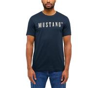 Mustang Camiseta para Hombre Austin - Regular Fit S-3XL Blanco Negro Gun Beige Rojo Gris Algodón, Carbon 4135, 4XL Grande