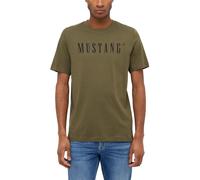 Mustang Camiseta para Hombre Austin - Regular Fit S-3XL Blanco Negro Gun Beige Rojo Gris Algodón, Sea Turtle 6529, S