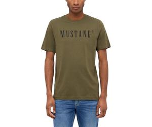 Mustang Camiseta para Hombre Austin - Regular Fit S-3XL Blanco Negro Gun Beige Rojo Gris Algodón, Sea Turtle 6529, 5XL Grande