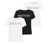 MUSTANG Camiseta rojo / negro / blanco S rojo / negro / blanco