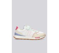 Mustang Compact - Blanco - Zapatillas Velcro Niña MKP