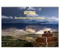 MUSTANG - das verborgene Königreich im Himalaya (Wandkalender 2026 DIN A2 quer), CALVENDO Monatskalender: Mustang - Nepals farbprächtiges Paradies