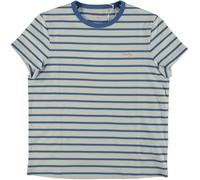 MUSTANG Estilo Ada Camiseta, Blue White tee Stripe 12607, S para Mujer
