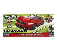 Mustang Gt Rojo [Construye Y Juega] 2015 1:25 Kit De Modelo De Plástico Monogram